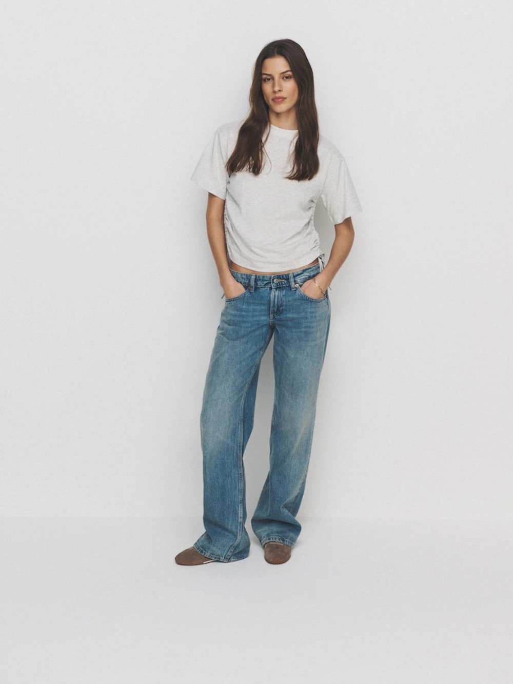Universal Thread women’s Shortsleeve Boxy T-Shirt Vintage White X-Large